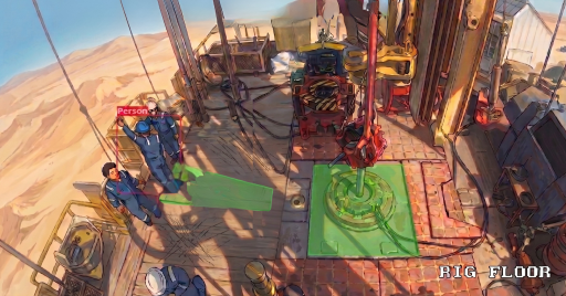 AI-enabled observation on drilling rig
