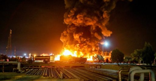 fire & explosions are common incidents in oil refineries