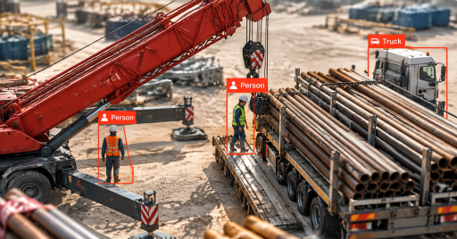 How Veunex AI-Enabled Cameras Help Detect and Reduce Suspended Load Risks Around Mobile Crane Operations
