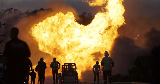hazards fatalities for oil and gas workers- Fire or Explosion