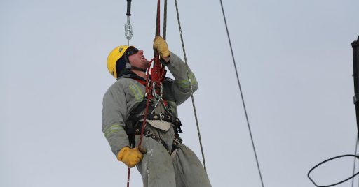 slip & fall from height is common in oil refinery